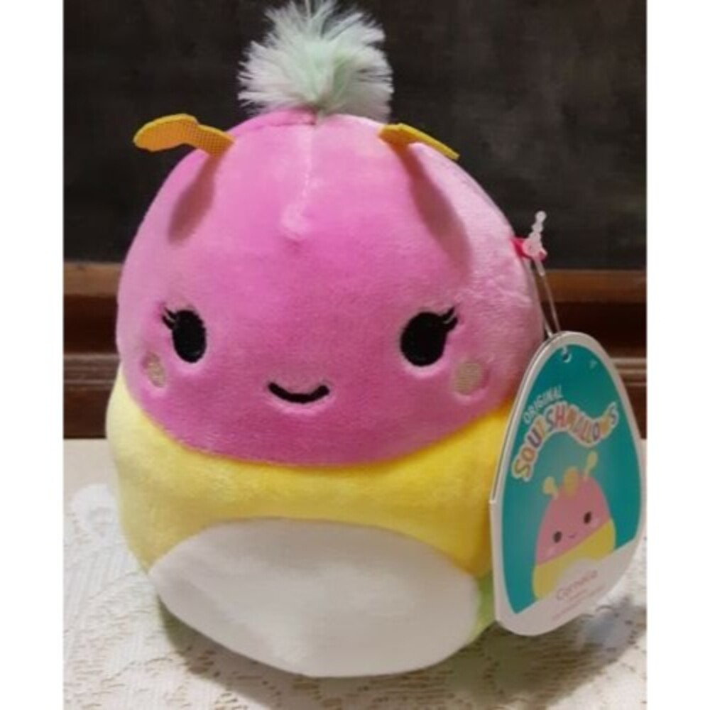 Squishmallow Cornelia the Caterpillar 5” NWT Gift Kellytoy Bug Insect Plush